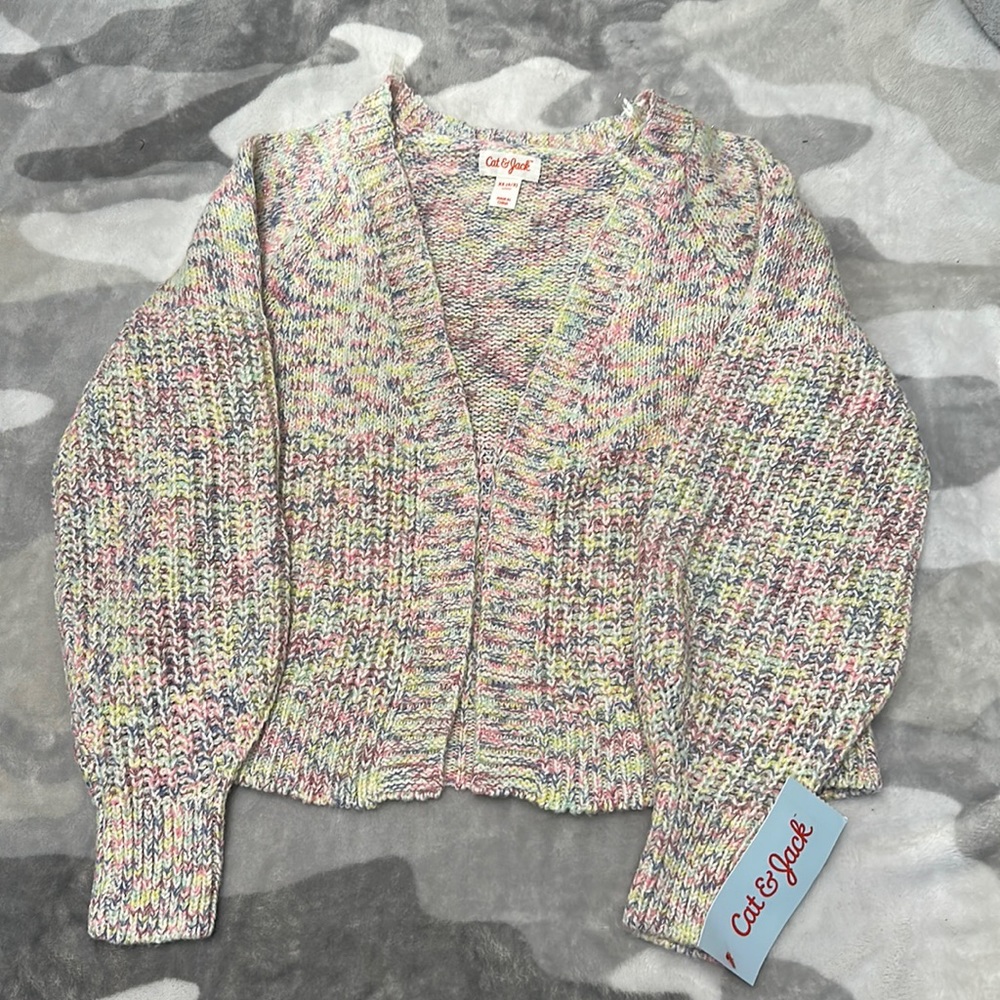 Girls tie dye cardigan